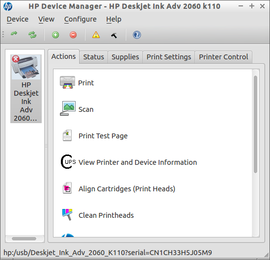 HP Device Manager